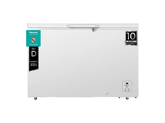 Arcón Congelador Horizontal Hisense FT484D4AWLYD 372 L Convertible Blanco 85,8 cm Clase D