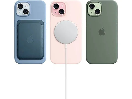 Apple iPhone 15, Negro, 128 GB, 5G, 6.1" OLED Super Retina XDR, Chip A16 Bionic, iOS