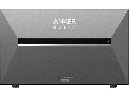 Anker SOLIX Solarbank 3 E2700 Pro 2688Wh, 3600W, 4 MPPT, LFP, Carga Bidireccional 1200W, IP65, Energía Solar Residencial