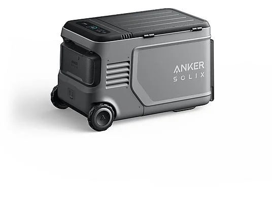 Anker SOLIX EverFrost 2 23L Cooler con Panel Solar 100W – Nevera eléctrica portátil 23 L, batería 288 Wh, 4 modos de carga (Solar/CA/Coche/USB-C), control via app, Negro