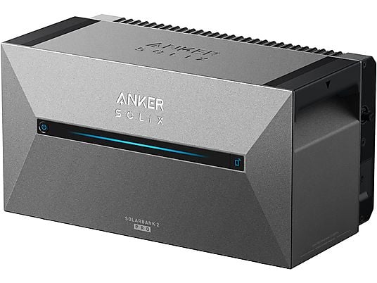 Anker SOLIX Solarbank 2 E1600 Pro + BP1600, Kit Solar 2400W, 3,2kWh, LiFePO4, IP65, Plug & Play, Medidor Inteligente