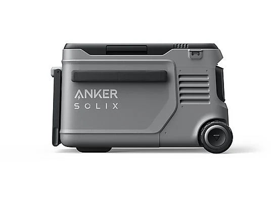 Anker SOLIX EverFrost 2 23L Cooler con Panel Solar 100W – Nevera eléctrica portátil 23 L, batería 288 Wh, 4 modos de carga (Solar/CA/Coche/USB-C), control via app, Negro