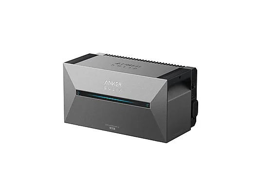 Anker SOLIX Solarbank 2 E1600 AC, Kit Solar 1200W, 1,6kWh, Plug & Play, IP65, Batería LiFePO4, Compatible con Paneles y Microinversores