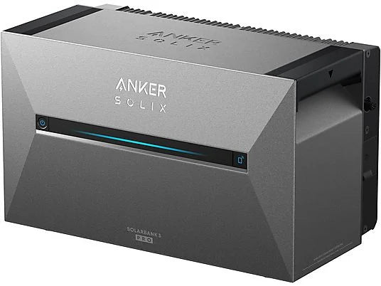Anker SOLIX Solarbank 3 E2700 Pro + 4x FS20 Paneles + Medidor Inteligente – Kit Solar 3600 W (2,688 Wh), 4 MPPT, LiFePO₄, IP65
