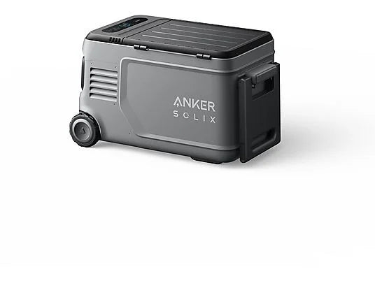 Anker SOLIX EverFrost 2 23L Cooler con Panel Solar 100W – Nevera eléctrica portátil 23 L, batería 288 Wh, 4 modos de carga (Solar/CA/Coche/USB-C), control via app, Negro
