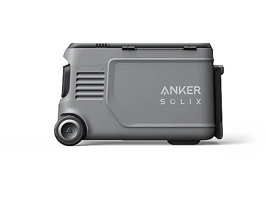 Anker SOLIX EverFrost 2 23L Cooler con Panel Solar 100W – Nevera eléctrica portátil 23 L, batería 288 Wh, 4 modos de carga (Solar/CA/Coche/USB-C), control via app, Negro