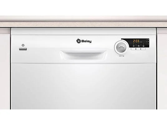 Balay 3VS506BP Lavavajillas 60 cm – 12 servicios, 5 programas, Motor ExtraSilencio, RackMatic, Blanco