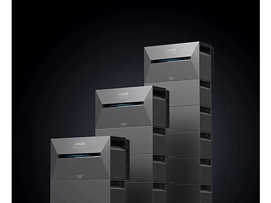 Anker SOLIX Solarbank 3 E2700 Pro + BP2700 + Medidor Inteligente – Kit Solar 3600 W, 5,4 kWh LiFePO4, 4 MPPT, IP65