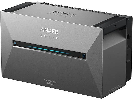 Anker SOLIX Solarbank 3 E2700 Pro + BP2700 + Medidor Inteligente – Kit Solar 3600 W, 5,4 kWh LiFePO4, 4 MPPT, IP65