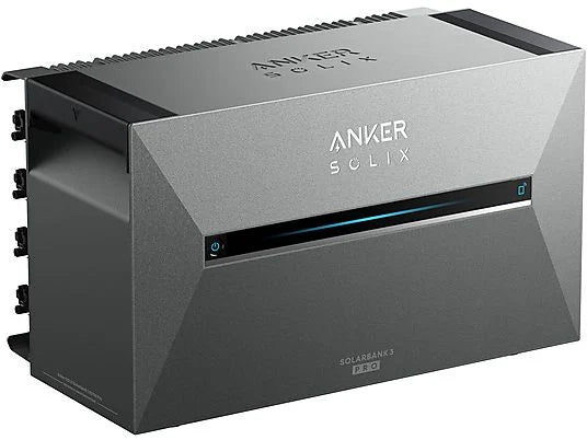 Anker SOLIX Solarbank 3 E2700 Pro + BP2700 + Medidor Inteligente – Kit Solar 3600 W, 5,4 kWh LiFePO4, 4 MPPT, IP65